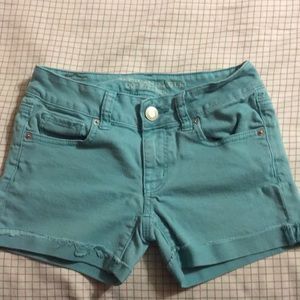 American Eagle Seafoam Green shorts